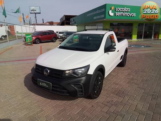 VOLKSWAGEN SAVEIRO 1.6 MSI ROBUST CS 16V FLEX 2P MANUAL VOLKSWAGEN SAVEIRO 1.6 MSI ROBUST CS 16V FLEX 2P MANUAL